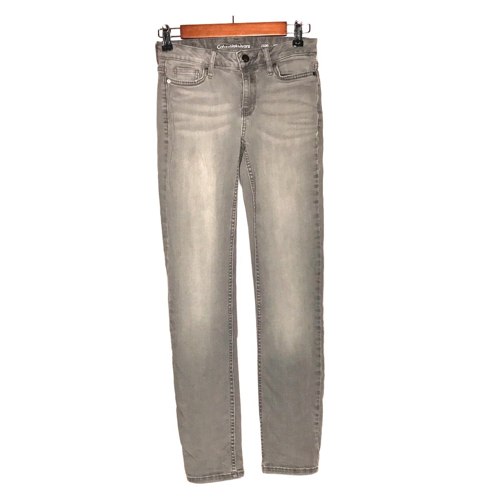 Calvin Klein Gray Skinny Jeans- Size 2x30